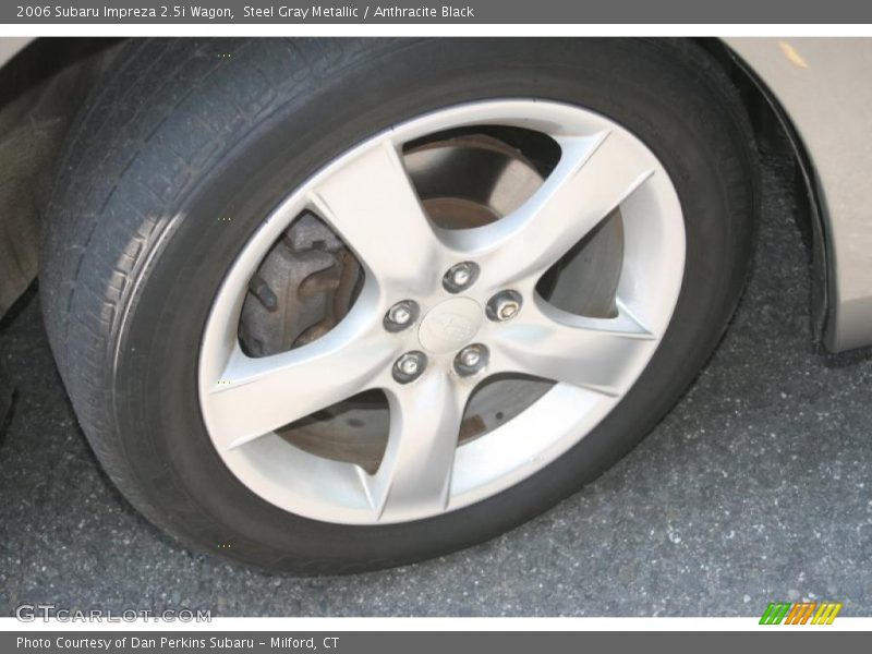 Steel Gray Metallic / Anthracite Black 2006 Subaru Impreza 2.5i Wagon
