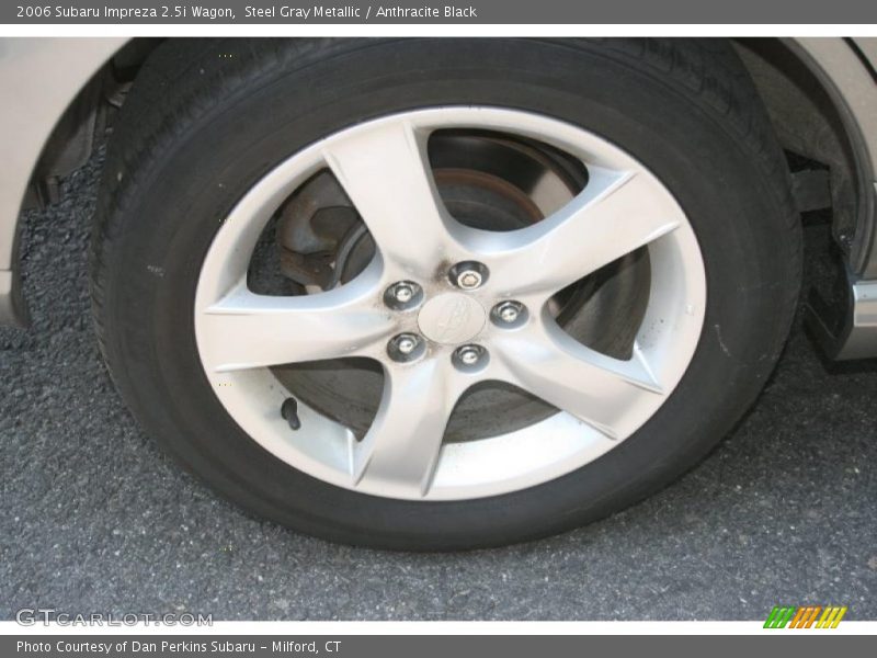 Steel Gray Metallic / Anthracite Black 2006 Subaru Impreza 2.5i Wagon