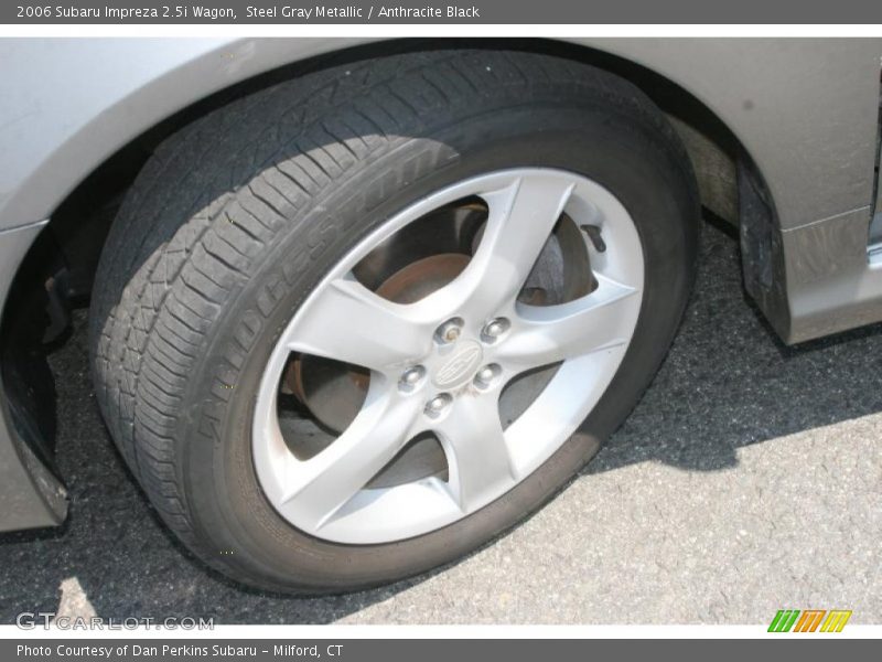 Steel Gray Metallic / Anthracite Black 2006 Subaru Impreza 2.5i Wagon