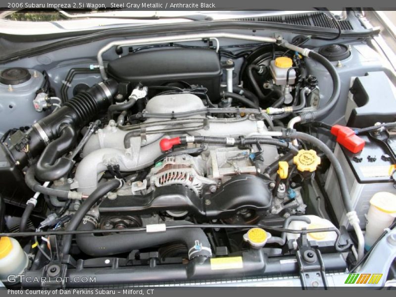 Steel Gray Metallic / Anthracite Black 2006 Subaru Impreza 2.5i Wagon