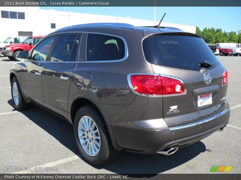 Cocoa Metallic / Cashmere/Cocoa 2011 Buick Enclave CXL