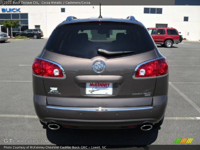 Cocoa Metallic / Cashmere/Cocoa 2011 Buick Enclave CXL