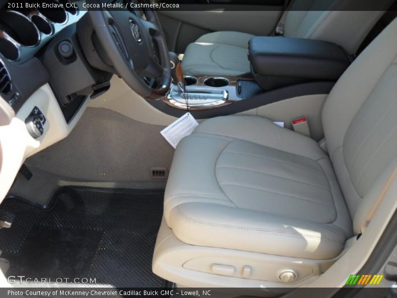 Cocoa Metallic / Cashmere/Cocoa 2011 Buick Enclave CXL