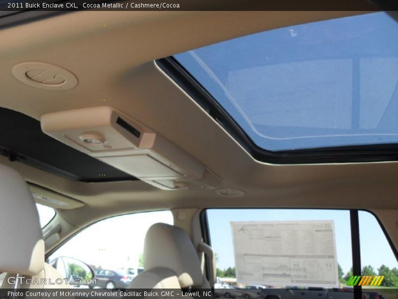 Cocoa Metallic / Cashmere/Cocoa 2011 Buick Enclave CXL