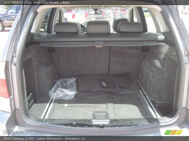 Silver Grey Metallic / Black 2007 BMW X3 3.0si