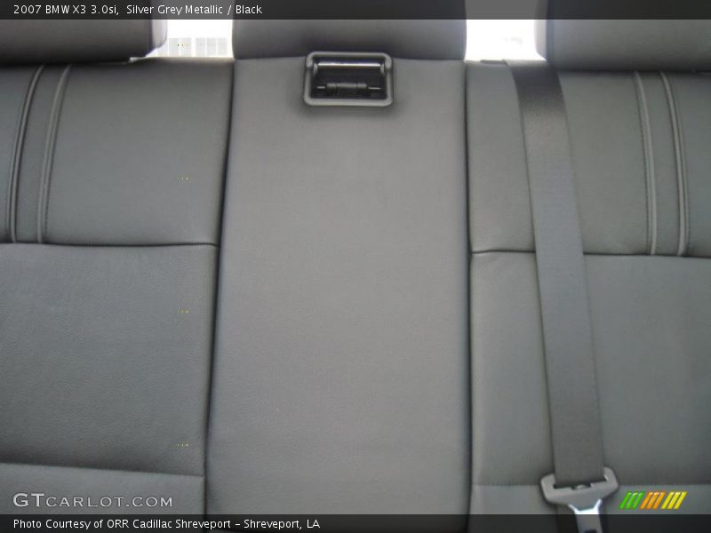 Silver Grey Metallic / Black 2007 BMW X3 3.0si