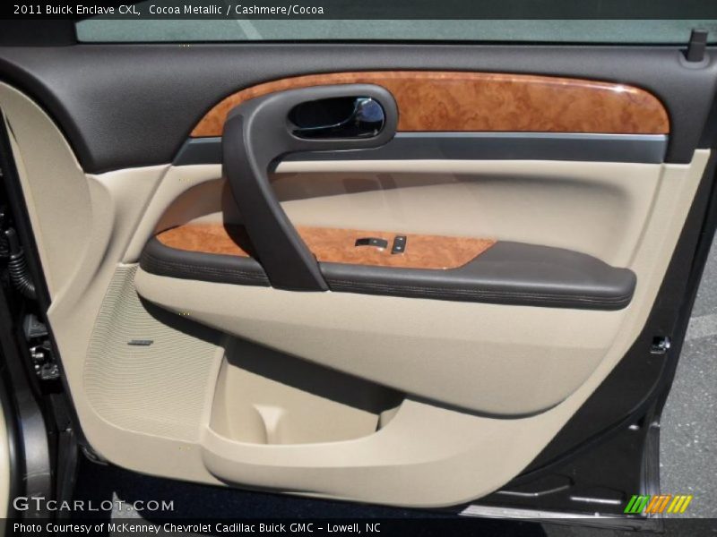 Cocoa Metallic / Cashmere/Cocoa 2011 Buick Enclave CXL