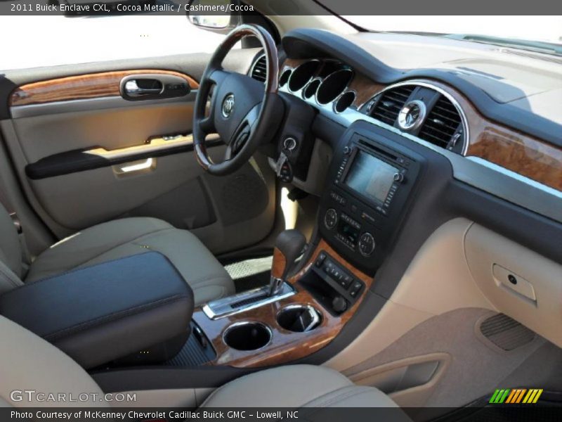 Cocoa Metallic / Cashmere/Cocoa 2011 Buick Enclave CXL