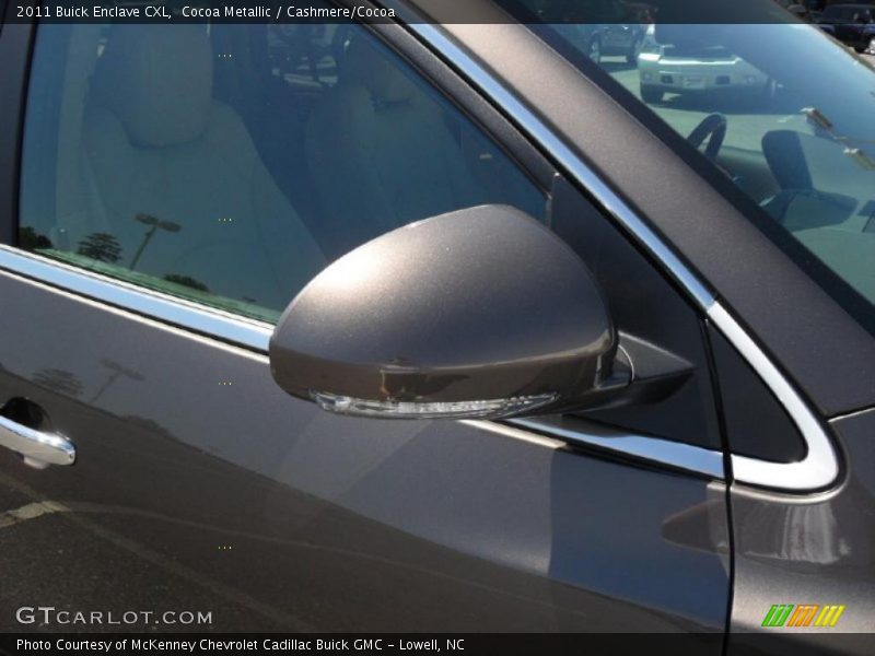 Cocoa Metallic / Cashmere/Cocoa 2011 Buick Enclave CXL