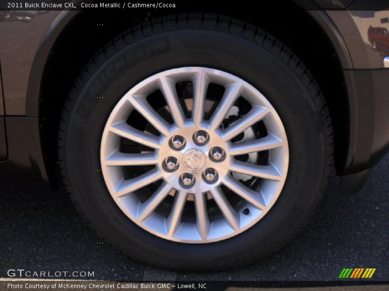 Cocoa Metallic / Cashmere/Cocoa 2011 Buick Enclave CXL