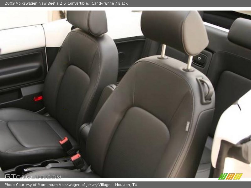 Candy White / Black 2009 Volkswagen New Beetle 2.5 Convertible