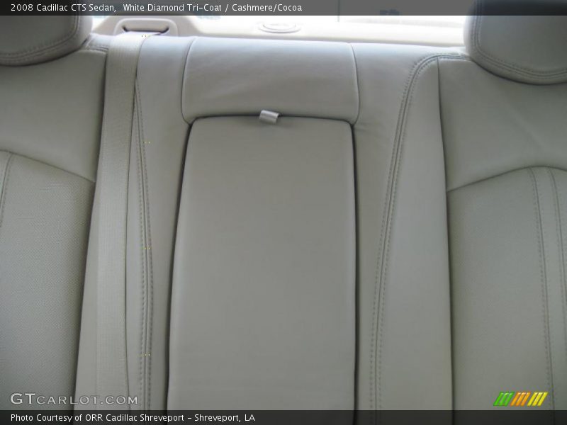 White Diamond Tri-Coat / Cashmere/Cocoa 2008 Cadillac CTS Sedan