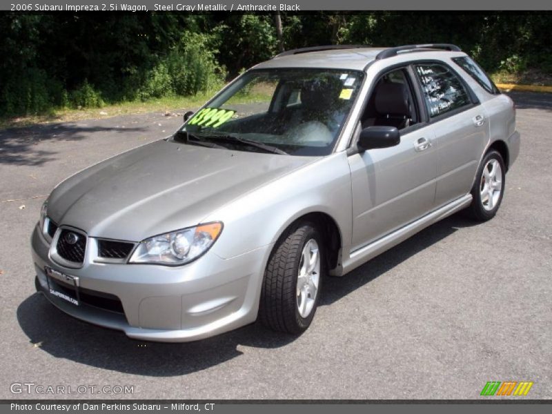 Steel Gray Metallic / Anthracite Black 2006 Subaru Impreza 2.5i Wagon