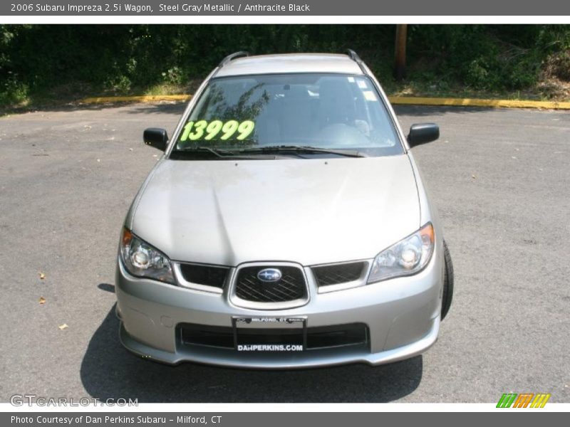 Steel Gray Metallic / Anthracite Black 2006 Subaru Impreza 2.5i Wagon