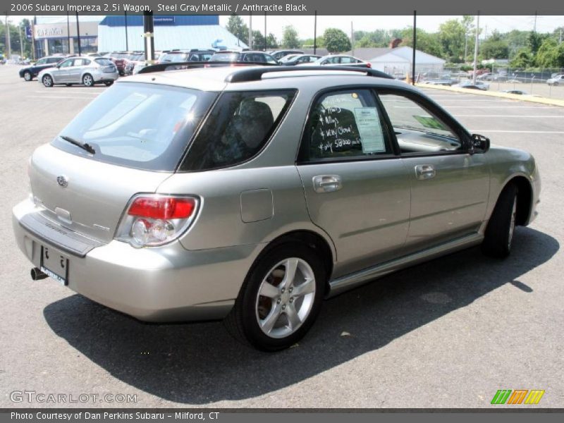 Steel Gray Metallic / Anthracite Black 2006 Subaru Impreza 2.5i Wagon