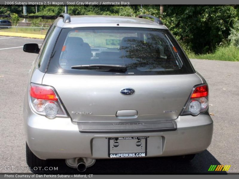 Steel Gray Metallic / Anthracite Black 2006 Subaru Impreza 2.5i Wagon