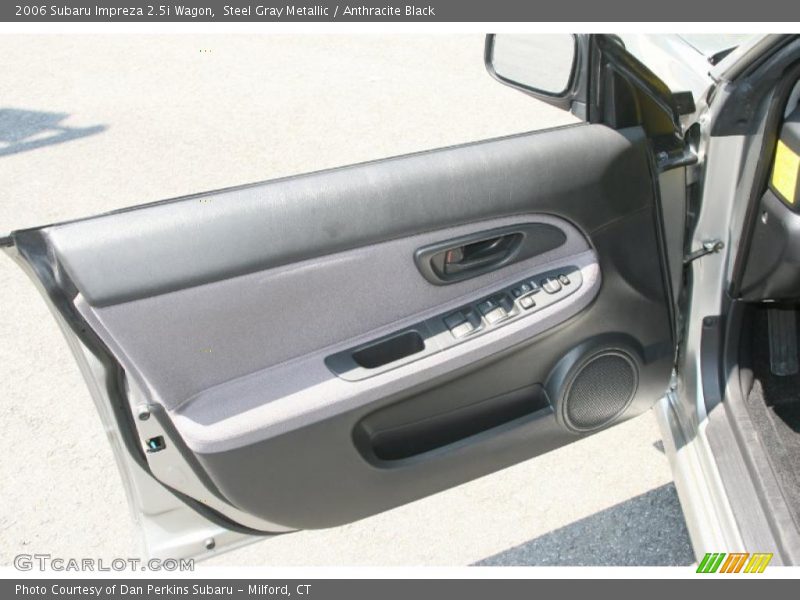 Steel Gray Metallic / Anthracite Black 2006 Subaru Impreza 2.5i Wagon