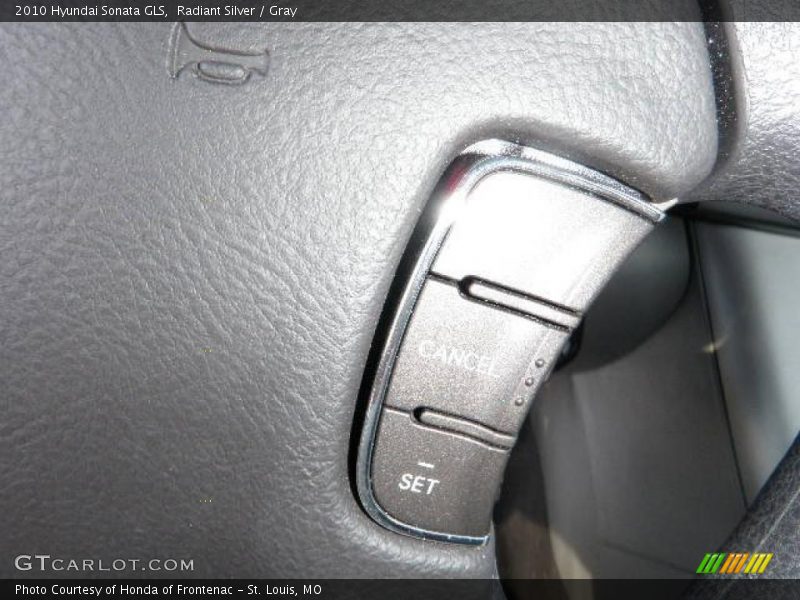 Radiant Silver / Gray 2010 Hyundai Sonata GLS