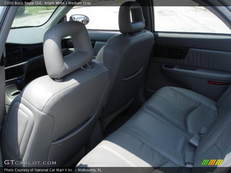 Bright White / Medium Gray 2000 Buick Regal GSE