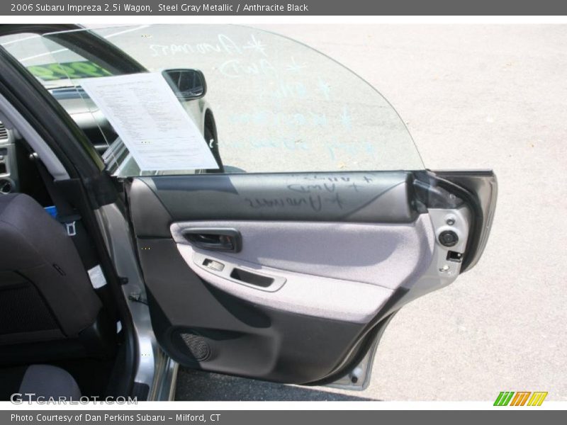 Steel Gray Metallic / Anthracite Black 2006 Subaru Impreza 2.5i Wagon