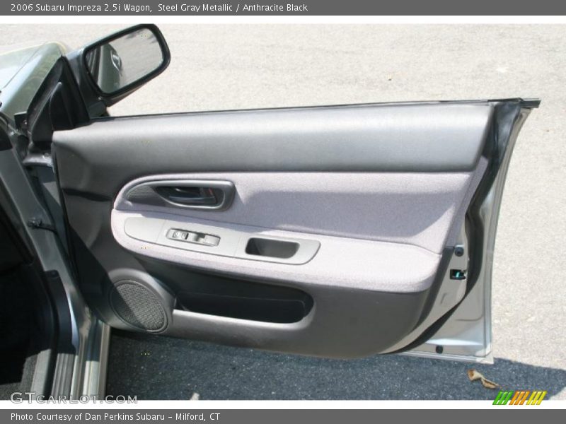 Steel Gray Metallic / Anthracite Black 2006 Subaru Impreza 2.5i Wagon