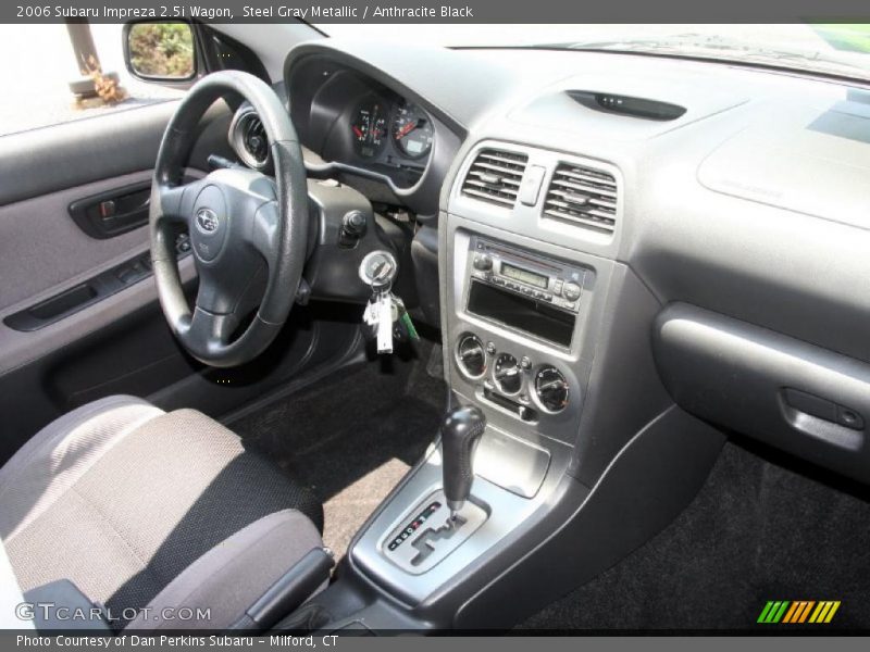 Steel Gray Metallic / Anthracite Black 2006 Subaru Impreza 2.5i Wagon