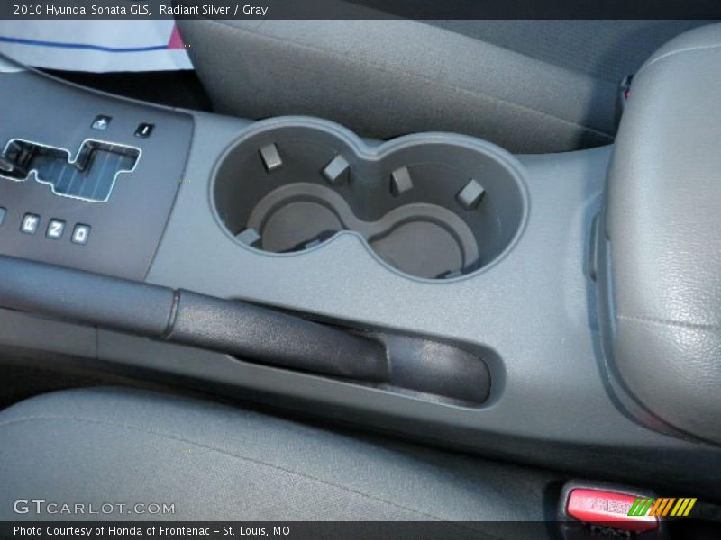 Radiant Silver / Gray 2010 Hyundai Sonata GLS