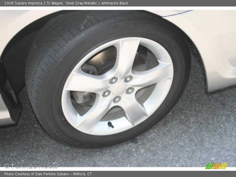 Steel Gray Metallic / Anthracite Black 2006 Subaru Impreza 2.5i Wagon