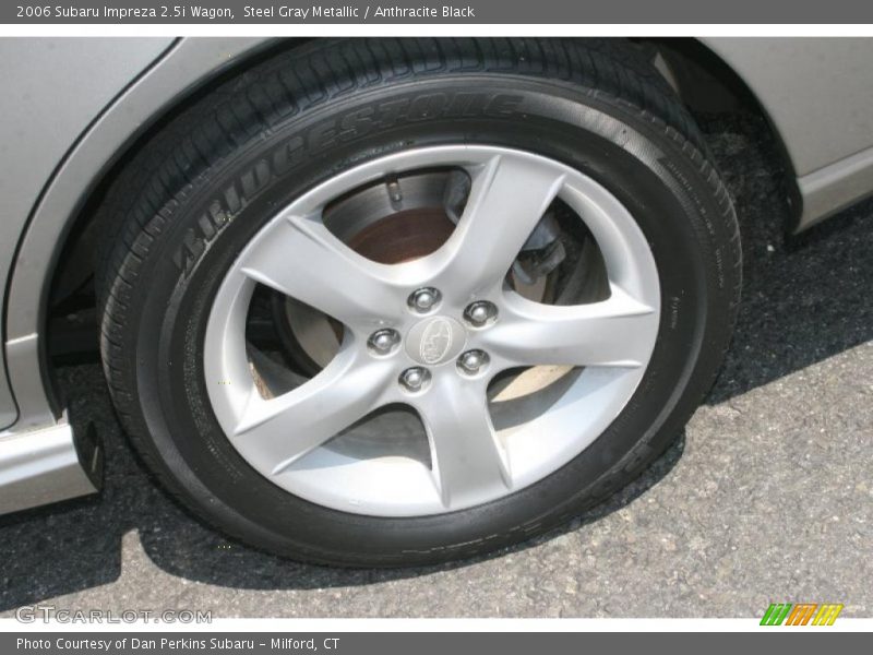 Steel Gray Metallic / Anthracite Black 2006 Subaru Impreza 2.5i Wagon