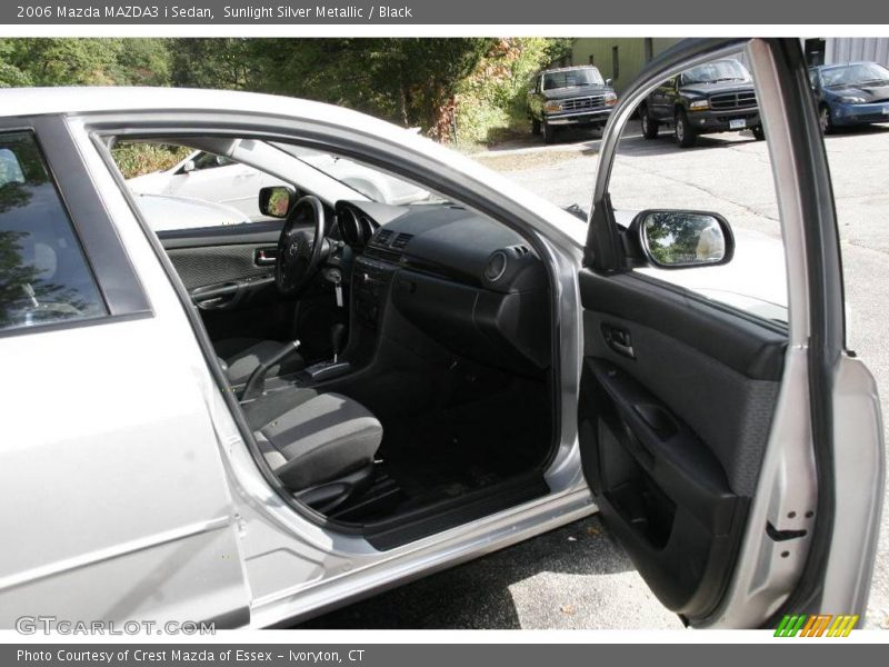 Sunlight Silver Metallic / Black 2006 Mazda MAZDA3 i Sedan
