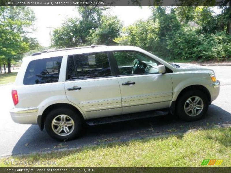 Starlight Silver Metallic / Gray 2004 Honda Pilot EX-L 4WD