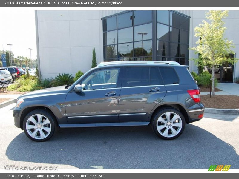 Steel Grey Metallic / Almond/Black 2010 Mercedes-Benz GLK 350