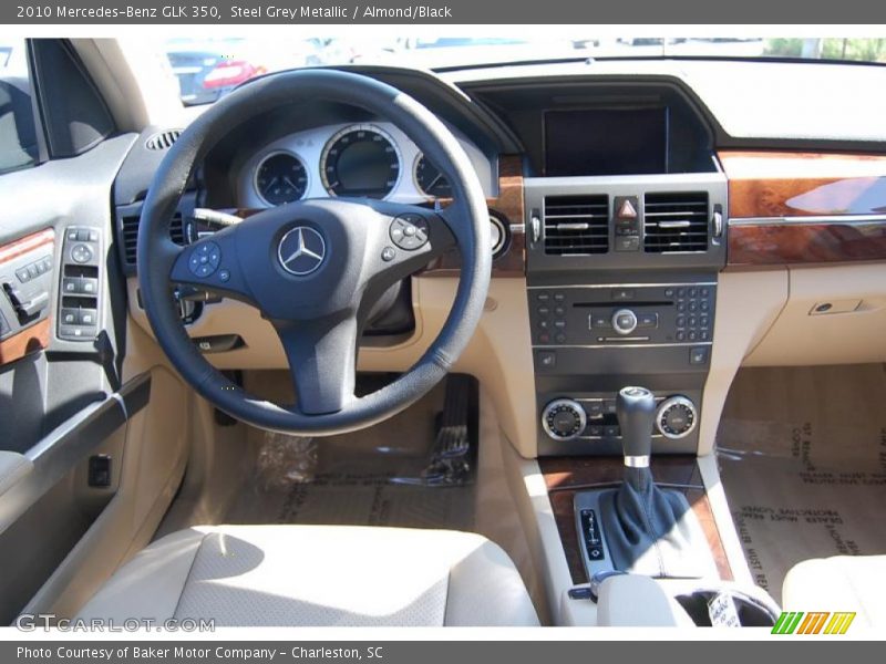 Steel Grey Metallic / Almond/Black 2010 Mercedes-Benz GLK 350