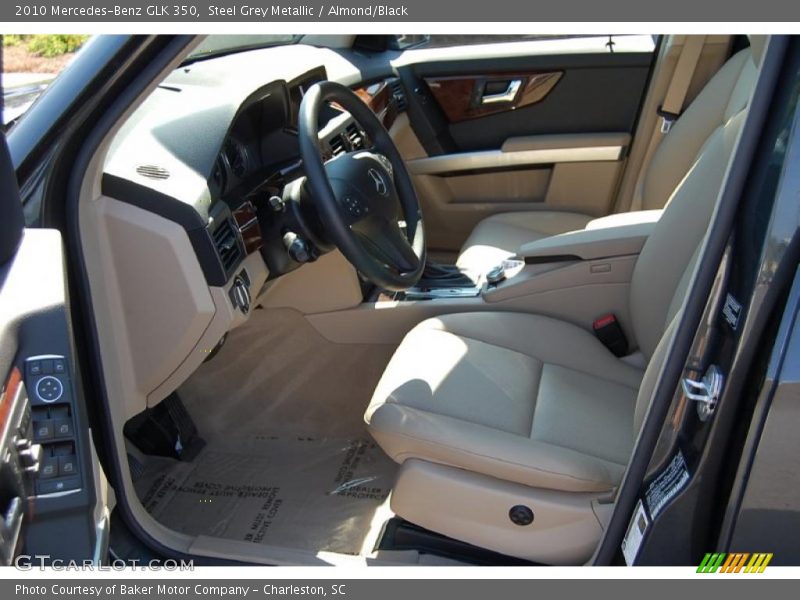 Steel Grey Metallic / Almond/Black 2010 Mercedes-Benz GLK 350