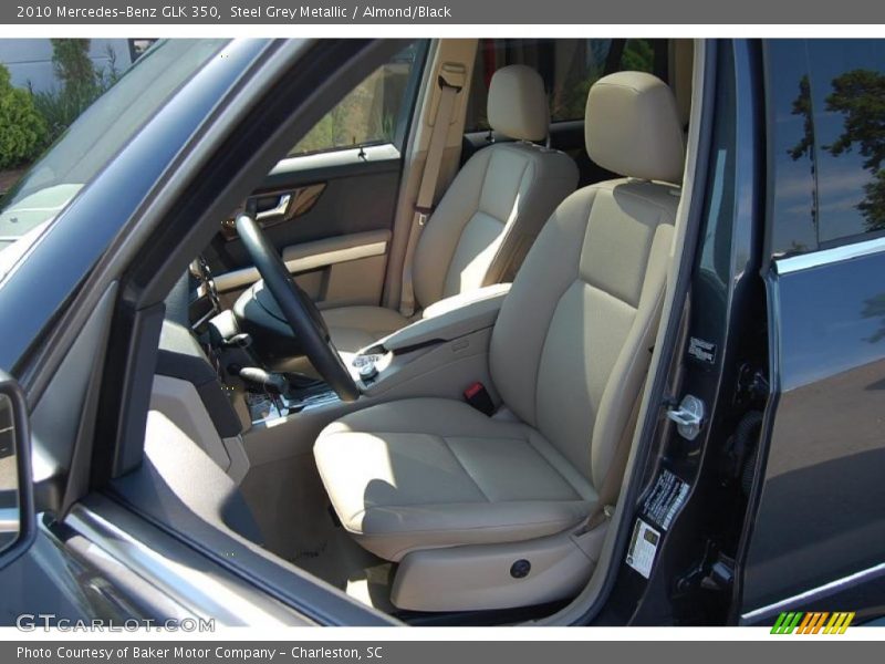 Steel Grey Metallic / Almond/Black 2010 Mercedes-Benz GLK 350