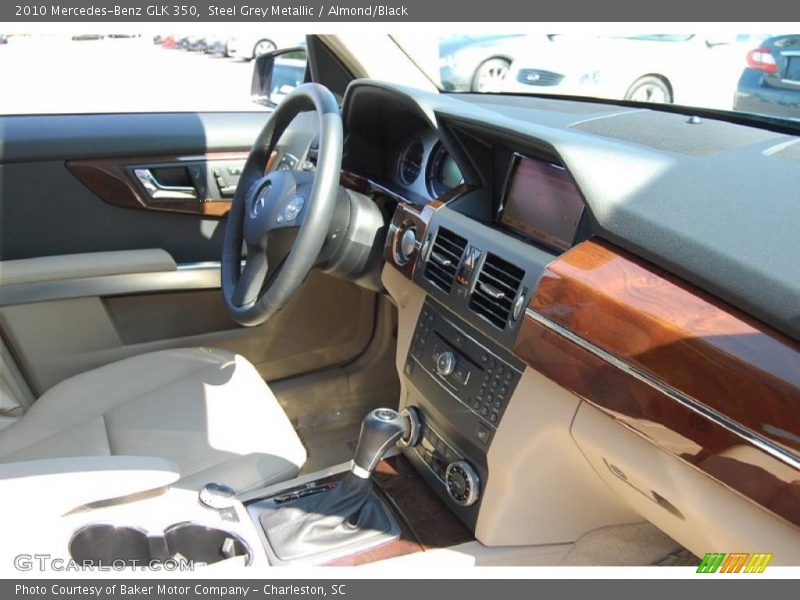 Steel Grey Metallic / Almond/Black 2010 Mercedes-Benz GLK 350
