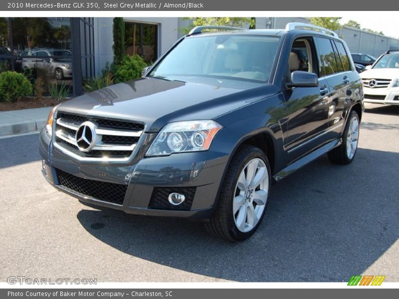 Steel Grey Metallic / Almond/Black 2010 Mercedes-Benz GLK 350