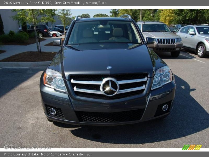 Steel Grey Metallic / Almond/Black 2010 Mercedes-Benz GLK 350