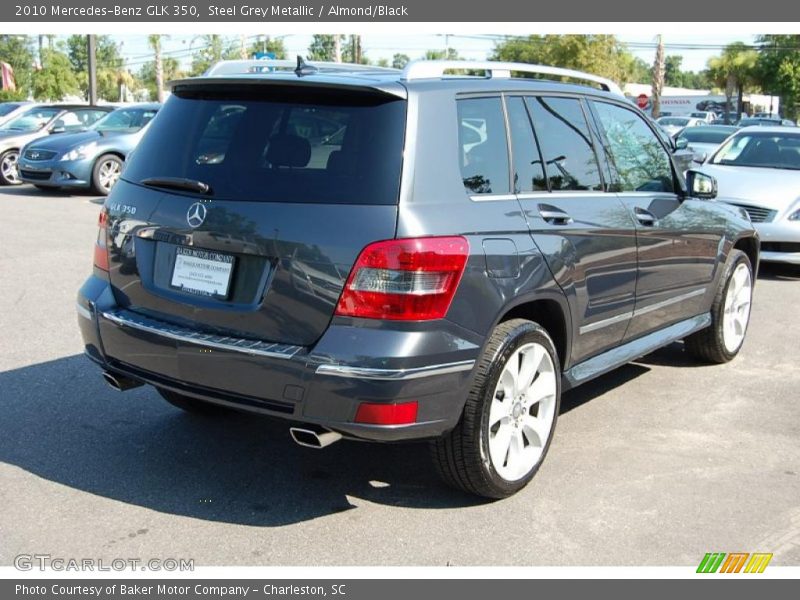 Steel Grey Metallic / Almond/Black 2010 Mercedes-Benz GLK 350