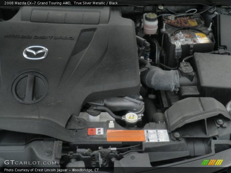 True Silver Metallic / Black 2008 Mazda CX-7 Grand Touring AWD