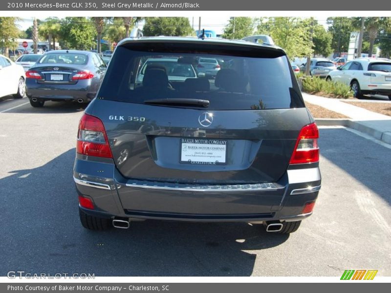 Steel Grey Metallic / Almond/Black 2010 Mercedes-Benz GLK 350