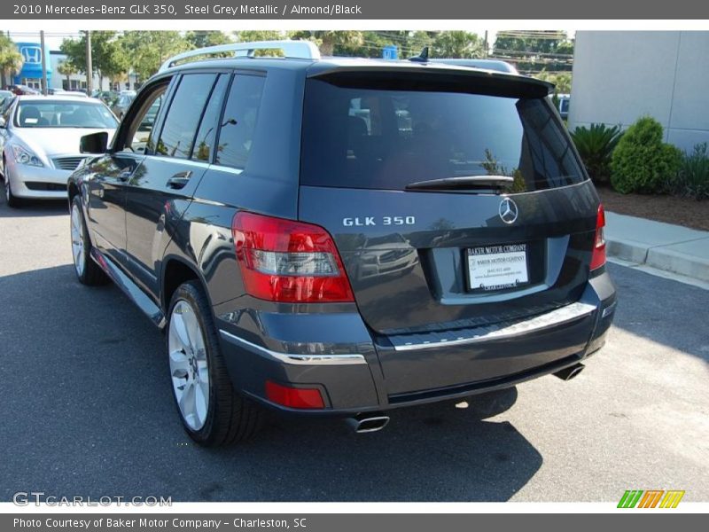 Steel Grey Metallic / Almond/Black 2010 Mercedes-Benz GLK 350