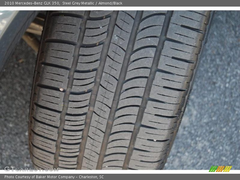 Steel Grey Metallic / Almond/Black 2010 Mercedes-Benz GLK 350
