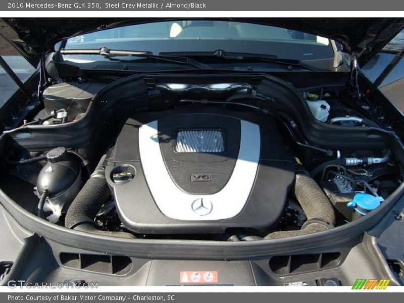 Steel Grey Metallic / Almond/Black 2010 Mercedes-Benz GLK 350