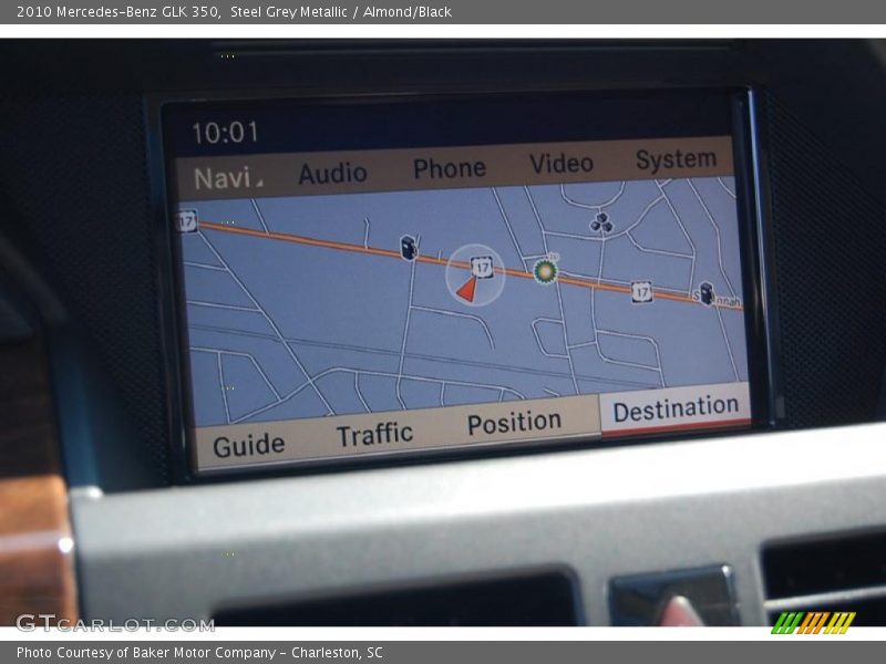 Steel Grey Metallic / Almond/Black 2010 Mercedes-Benz GLK 350