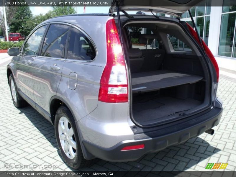 Whistler Silver Metallic / Gray 2008 Honda CR-V EX-L 4WD
