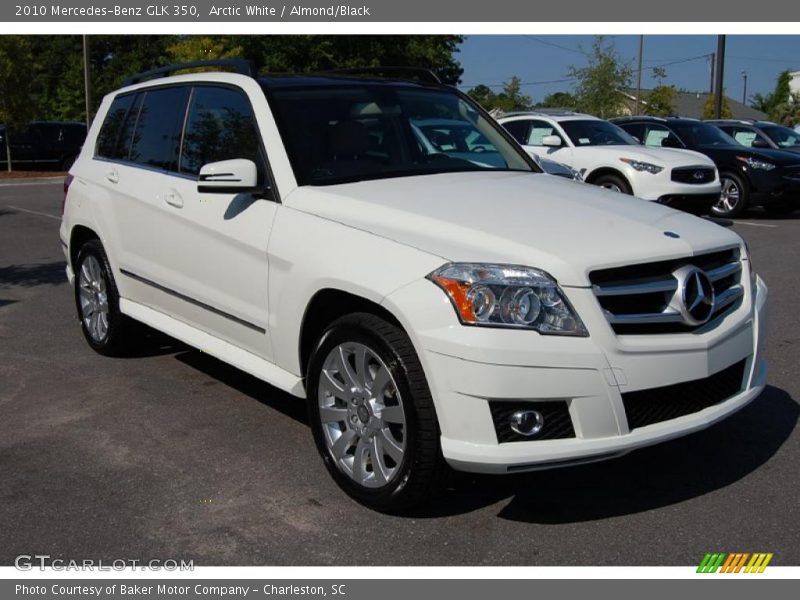 Arctic White / Almond/Black 2010 Mercedes-Benz GLK 350