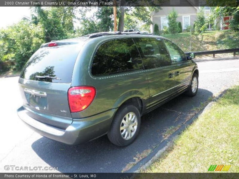 Onyx Green Pearl / Taupe 2003 Chrysler Town & Country LXi