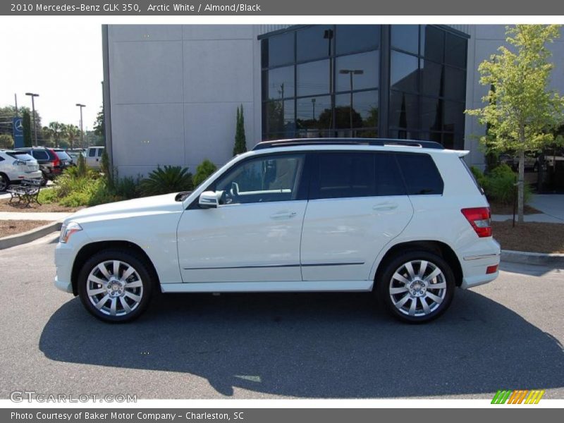 Arctic White / Almond/Black 2010 Mercedes-Benz GLK 350