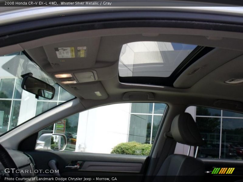 Whistler Silver Metallic / Gray 2008 Honda CR-V EX-L 4WD